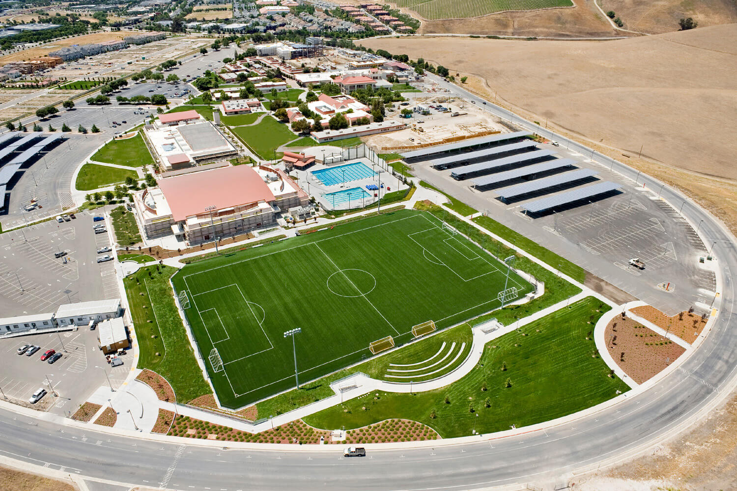 Las Positas Community College Aquatic Center and Soccer Complex