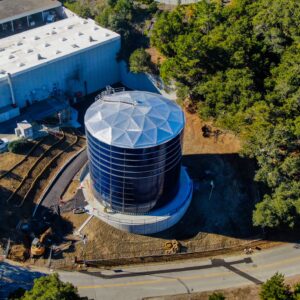 College of San Mateo Water Tank
